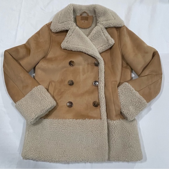 MOTHER | Faux Sherling Coat | Bundled Up | S - Picture 4 of 12